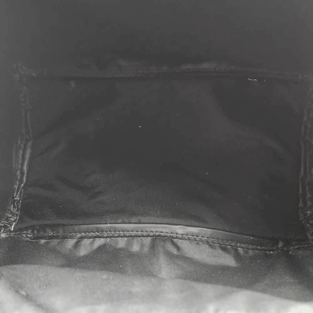 Vintage Samsonite Oyster Black Shoulder Bag Red Trim Medium‎ Travel Luggage 1987